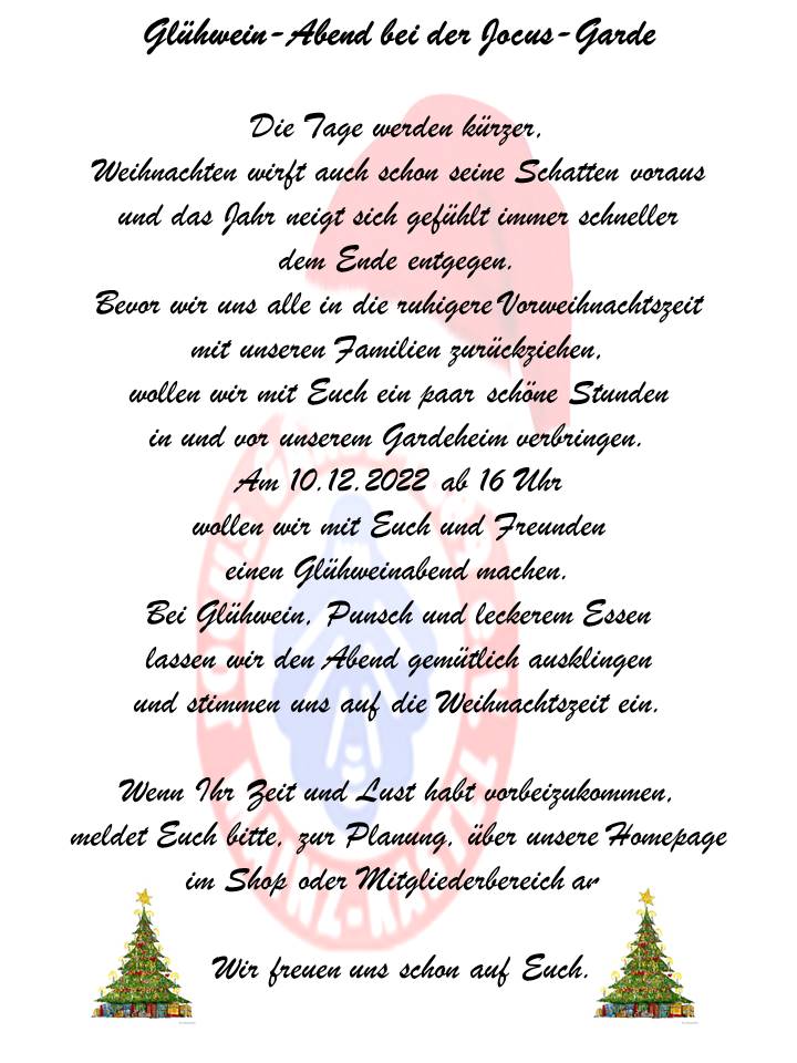 Glühwein Abend