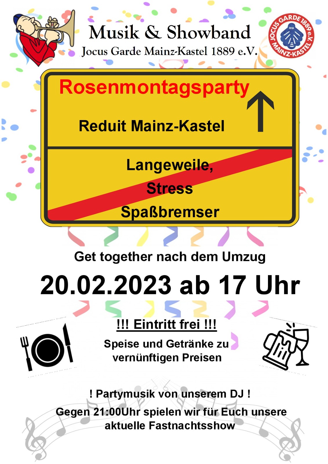 Rosenmontagsball 2023