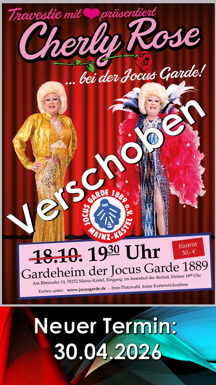 Plakat Travestie 25